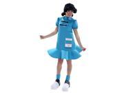 Peanuts Lucy Deluxe Costume for Adults Medium 10 12