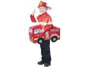 Kids Firetruck Hero Rider Costume One Size