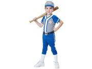 Boys Baseball Player Costume For Toddlers 3T