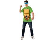 Teenage Mutant Ninja Turtles Leonardo Adult T Shirt Kit X Large