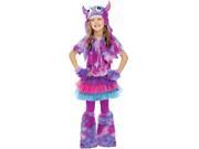 Polka Dot Monster Child Costume Medium 8 10