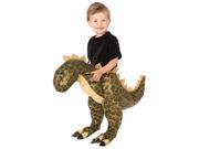 Plush T Rex Child Costume One Size Fits Sizes 4 8