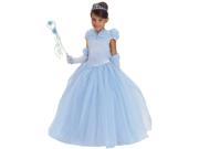 Blue Princess Cynthia Child Costume Sale Sizes Only X Small 4