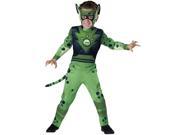 Wild Kratts Quality Green Cheetah Costume For Boys M