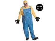 Minions Movie Minion Bob Plus Size Costume For Adults 1X