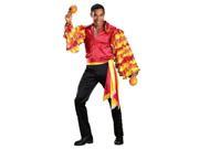 Adult Super Deluxe Rumba Man Costume Green Gold and Purple Mexican or Spanish Costumes