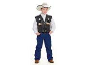 Little Deputy Cowboy Costume Vest Western Cowboy Costumes