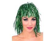 Green Tinsel Wig Costume Wigs