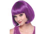 Short Neon Purple Wig Costume Wigs