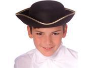 Child Tricorn Hat Colonial or Pirate Costumes