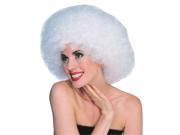 Glow White Afro Wig Disco Costumes