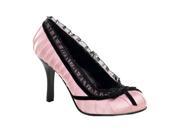 Pink Satin Shoes Costume Shoes