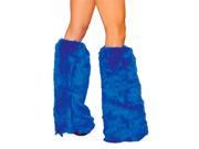 Royal Blue Fur Leg Warmers Leg Warmers
