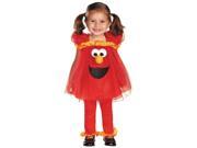 Toddler Frilly Light Up Elmo Girls Costume Halloween Costumes