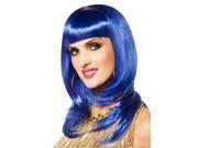So Fine Bold Blue Wig Costume Wigs