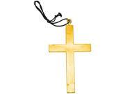 Gold Cross Necklace Religious Costumes