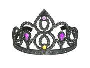 Adult Black with Jewels Crown Gothic Costumes