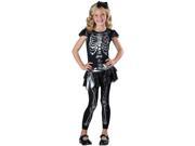 Sparkly Skeleton Girls Costume Halloween Costumes