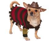 Freddy Krueger Dog Costume A Nightmare on Elm Street Costumes