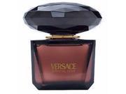 Crystal Noir by Versace Gift Set 3.0 oz EDT Spray 3.4 oz Body Lotion Pouch