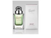 Gucci by Gucci Sport by Gucci Gift Set 3.0 oz EDT Spray 1.6 oz Aftershave Balm 1.6 oz All Over Shampoo