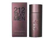 212 Sexy by Carolina Herrera Gift Set 3.4 oz EDT Spray 3.4 oz Aftershave Balm Tote Bag