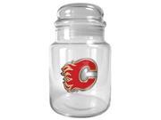 Calgary Flames 31oz Glass Candy Jar