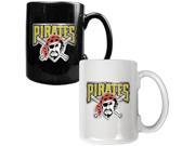 Pittsburgh Pirates MLB 2pc Ceramic Mug Set Primary Logo