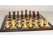 WW Chess Wood Chess Set Rosewood Old Russian Ebony Birdseye