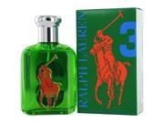 POLO BIG PONY 3 by Ralph Lauren EDT SPRAY 2.5 OZ for MEN