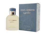 D G LIGHT BLUE by Dolce Gabbana EDT SPRAY 2.5 OZ for MEN