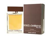 Dolce Gabbana The One 3.3 oz EDT Spray