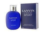 LANVIN L HOMME SPORT by Lanvin EDT SPRAY 3.4 OZ for MEN