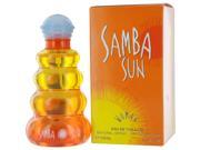 SAMBA SUN by Perfumers Workshop EDT SPRAY 3.4 OZ for WOMEN