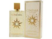 CINEMA FESTIVAL D ETE SUMMER by Yves Saint Laurent EDT SPRAY 3 OZ 2007 EDITION for WOMEN