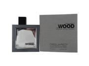 He Wood Silver Wind Wood by Dsquared2 EDT Spray 3.4 oz. for Men