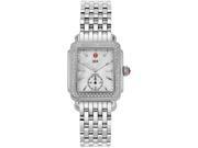 Michele Ladies Deco 16 Mother of Pearl Dial Steel Watch MWW06V000001