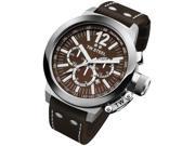 TW Steel CEO 45 MM Chronograph Brown Dial Mens Watch CE1011