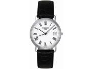 Tissot T Classic Desire White Dial Black Leather Mens Watch T52142113