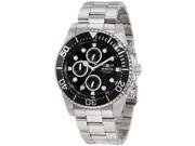 Invicta 1768 Men s Pro Diver Stainless Steel Coin Edge Bezel Chronograph Watch