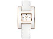 Tommy Hilfiger White Calf Leather Ladies Watch 1781153