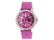 Juicy Couture Jetsetter Purple Silicone Ladies Watch 1900967