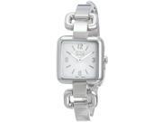 ESQ Status White and Silver Dial Stainless Steel Bracelet Ladies Watch 07101420