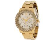 GUESS Gold Tone Shimmering Ladies Watch U0335L2