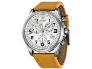 Swiss Army Victorinox Infantry Leather Chronograph Mens Watch 241579