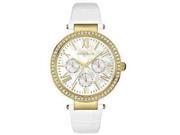 Caravelle New York Leather Ladies Watch 44N104