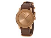 Movado Bold Leather Unisex Watch 3600364