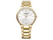 Swarovski City Yellow Gold Tone Bracelet Ladies Watch 5213729