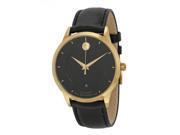 Movado 1881 Automatic Leather Mens Watch 0606875