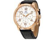 Tommy Hilfiger Jake Chronograph Leather Mens Watch 1791236